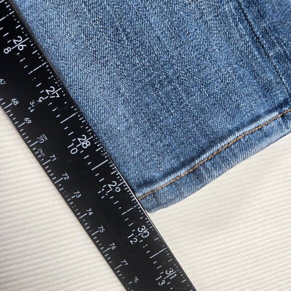 Rag & Bone Mid Rise Crochet Lace Skinny Fit Denim Jeans Women's Size 24 - Picture 7 of 8